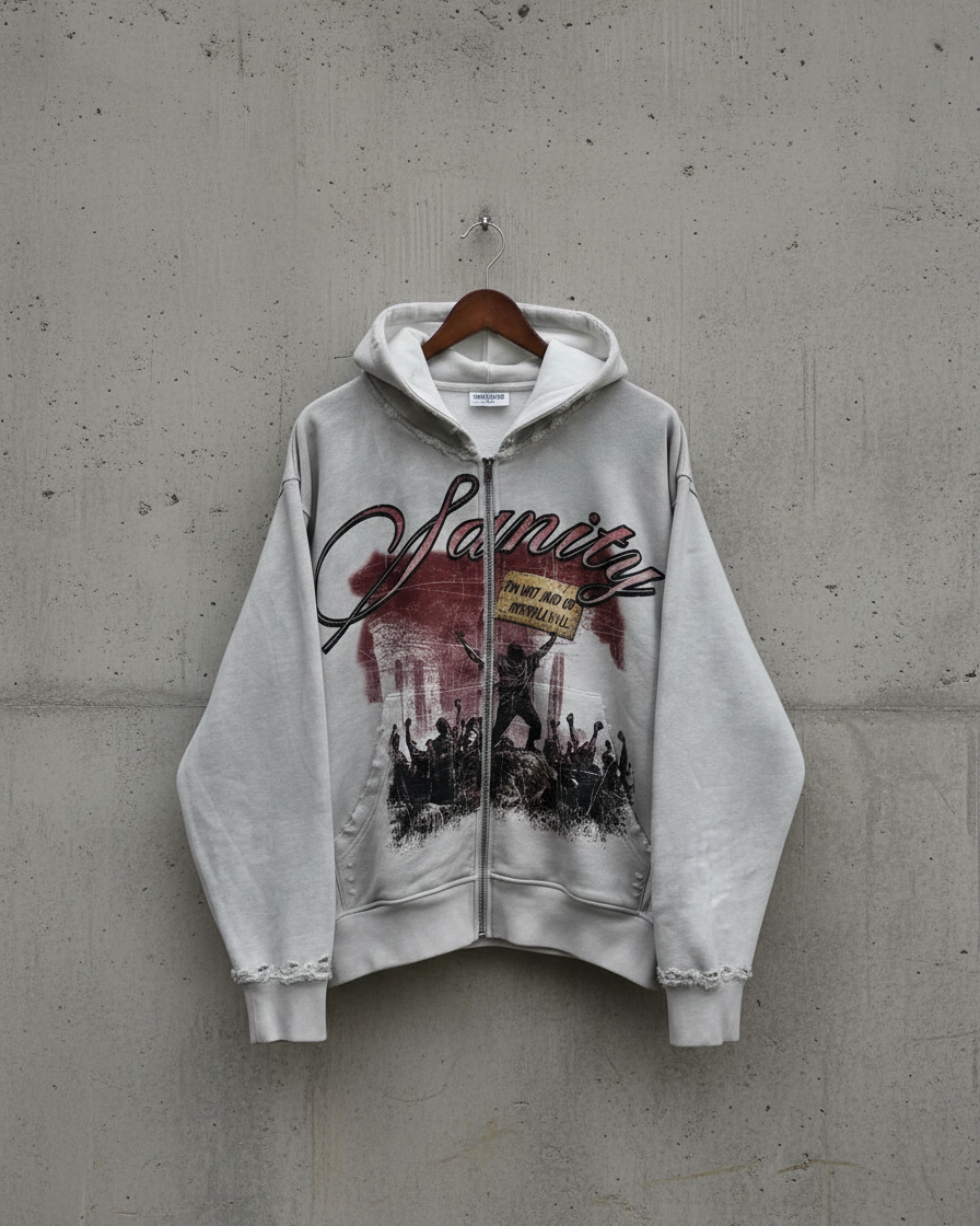 Insanity On Earth Zip-Up
