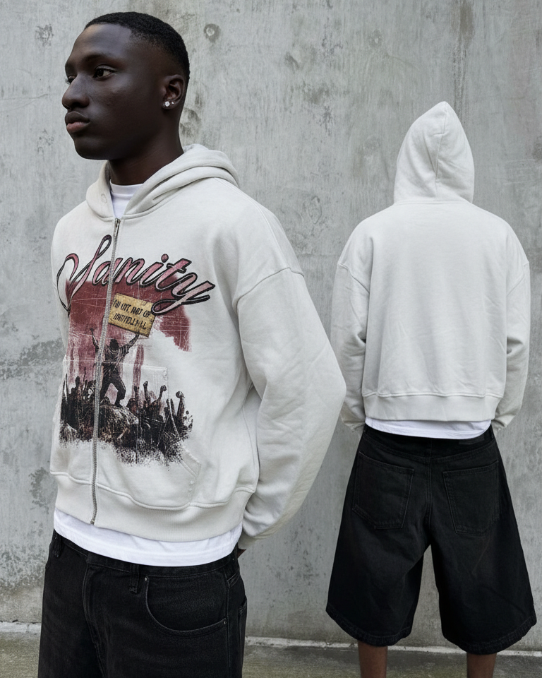 Insanity On Earth Zip-Up